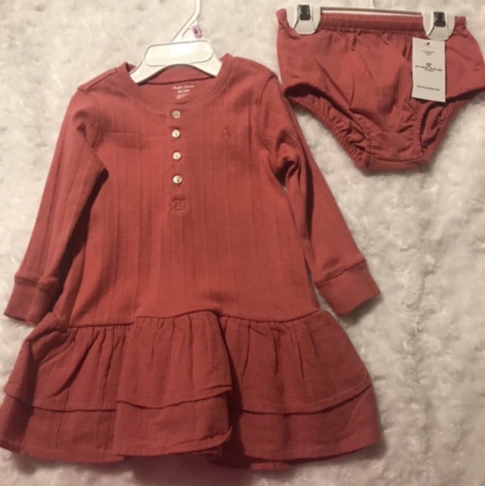 NWT Ralph Lauren 2 piece set Size 9 months